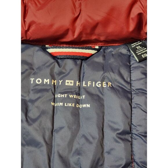 Tommy Hilfiger Lightweight Insulated Vest Men's size XL Red - Picture 8 of 8